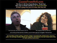 Tablet Screenshot of guestsfromhell.com